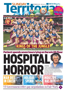 Cover of Sunday Territorian