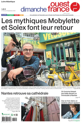 Cover of Dimanche Ouest France (Loire-Atlantique)