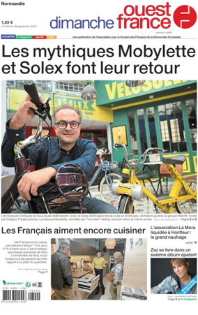 Cover of Dimanche Ouest France (Normandie)