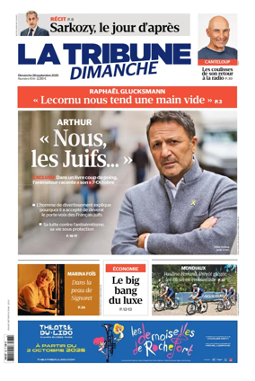 Cover of La Tribune Dimanche (France)