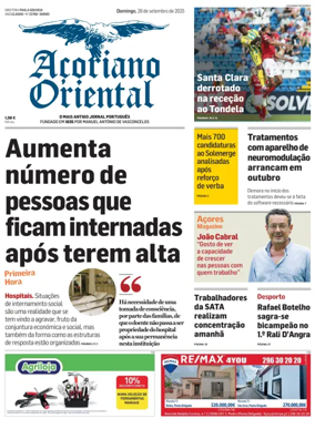 Cover of Acores Magazine