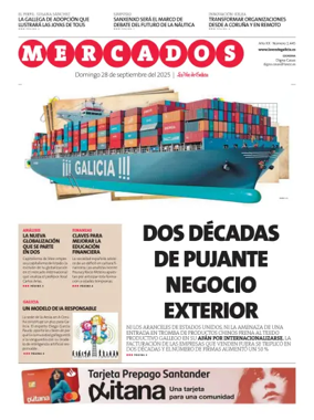 Cover of La Voz de Galicia (Viveiro) - Mercados