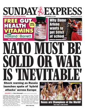 Cover of Sunday Express