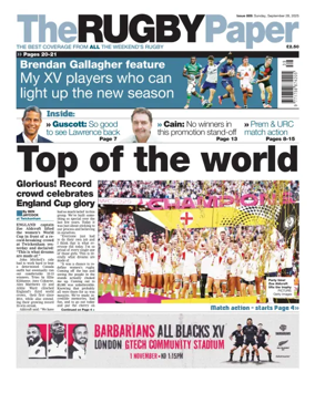 Cover of The Rugby Paper