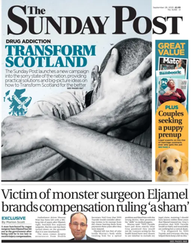 Cover of The Sunday Post (Dundee)