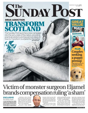 Cover of The Sunday Post (Newcastle)