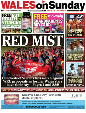 Cover of Wales On Sunday