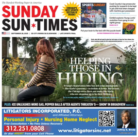 Cover of Chicago Sun-Times (Sunday)