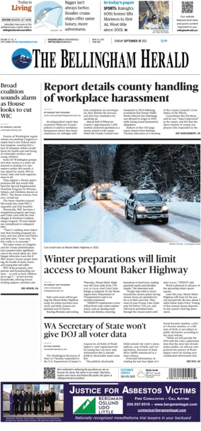 Cover of The Bellingham Herald (Sunday)