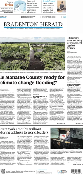 Cover of The Bradenton Herald (Sunday)