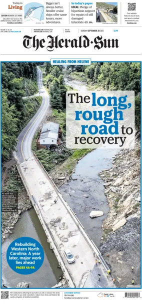 Cover of The Herald-Sun (Sunday)