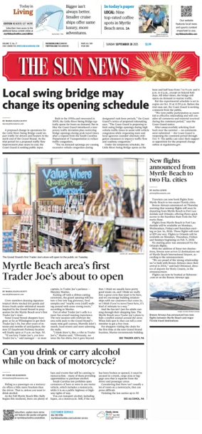 Cover of The Sun News (Sunday)