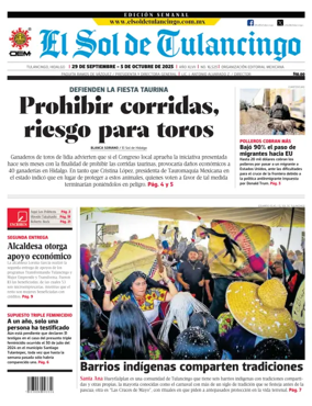 Cover of El Sol de Tulancingo