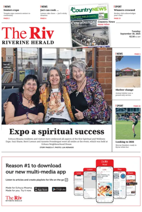 Cover of The Riverine Herald