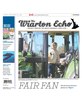 Cover of Wiarton Echo