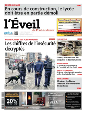 Cover of L'Éveil de Pont-Audemer