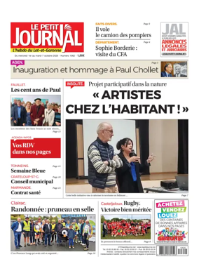 Cover of Le Petit Journal - L'hebdo du Lot-et-Garonne