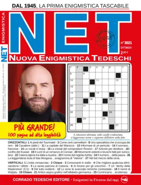 Cover of Nuova Enigmistica Tedeschi
