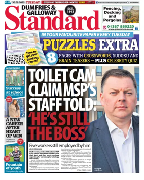 Cover of Dumfries & Galloway Standard