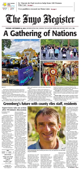 Cover of Inyo Register