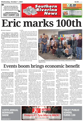 Cover of Southern Riverina news