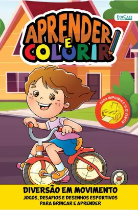 Cover of Aprender e Colorir