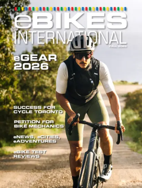Cover of eBikes International