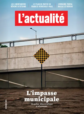 Cover of L’actualité