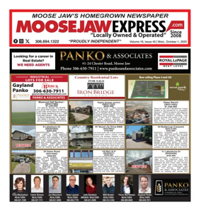 Cover of Moose Jaw Express.com