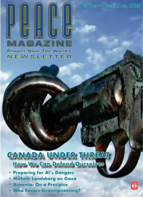 Cover of Peace Magazine