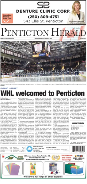 Cover of Penticton Herald