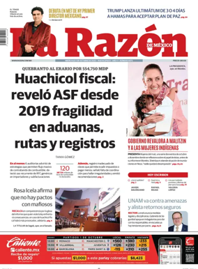 Cover of La Razón de México