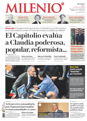 Cover of Milenio Puebla