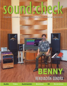 Cover of sound:check magazine mexico
