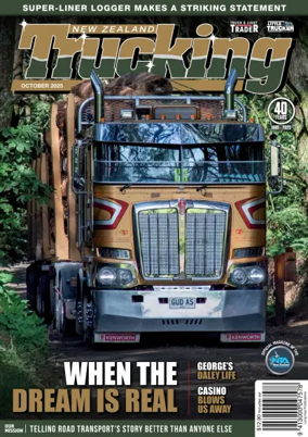 Cover of NZ Trucking Magazine