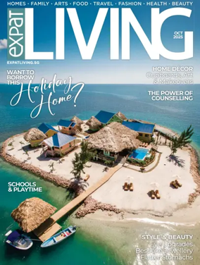 Cover of Expat Living (Singapore)