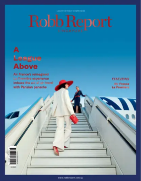 Cover of Robb Report Singapore