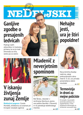 Cover of Nedeljski Dnevnik