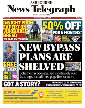 Cover of Ashbourne News Telegraph