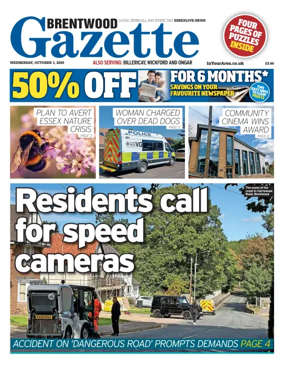 Cover of Brentwood Gazette