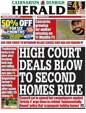 Cover of Caernarfon Herald