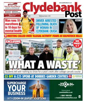 Cover of Clydebank Post