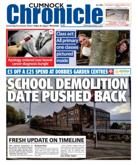 Cover of Cumnock Chronicle