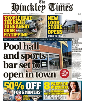 Cover of Hinckley Times