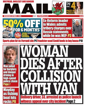 Cover of Holyhead Mail