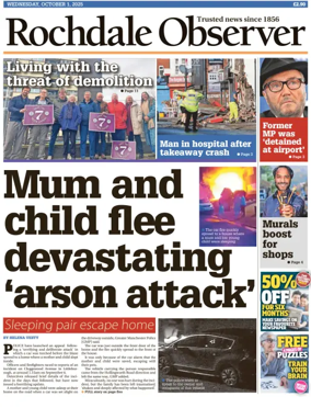 Cover of Rochdale Observer