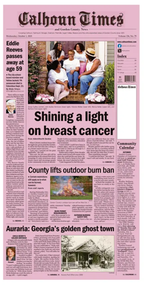 Cover of Calhoun Times