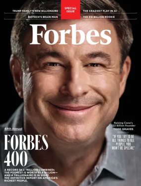 Cover of Forbes