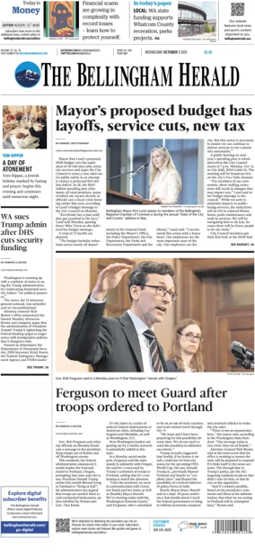 Cover of The Bellingham Herald