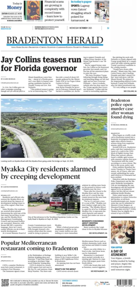 Cover of The Bradenton Herald